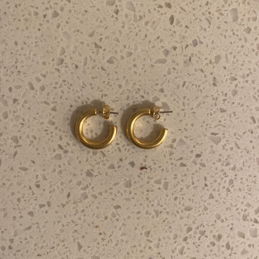 Madewell small hoops